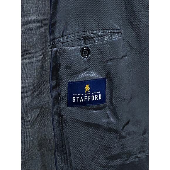 Stafford Separate Super 100s Wool Suit Jacket Executive 54 Blong Career Office - Picture 6 of 9